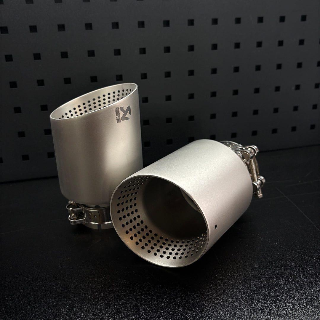 Akrapovic Chrome Exhaust Tips