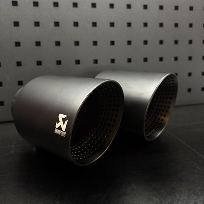Akrapovic Black Exhaust Tips