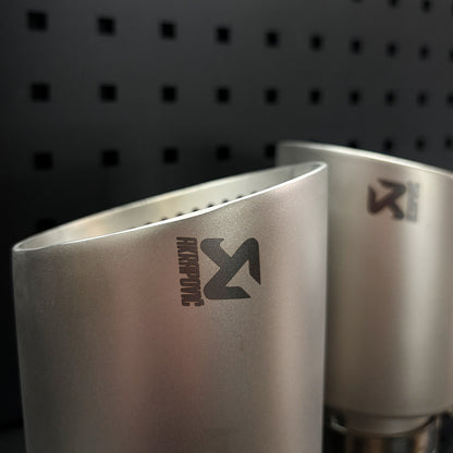 Akrapovic Chrome Exhaust Tips