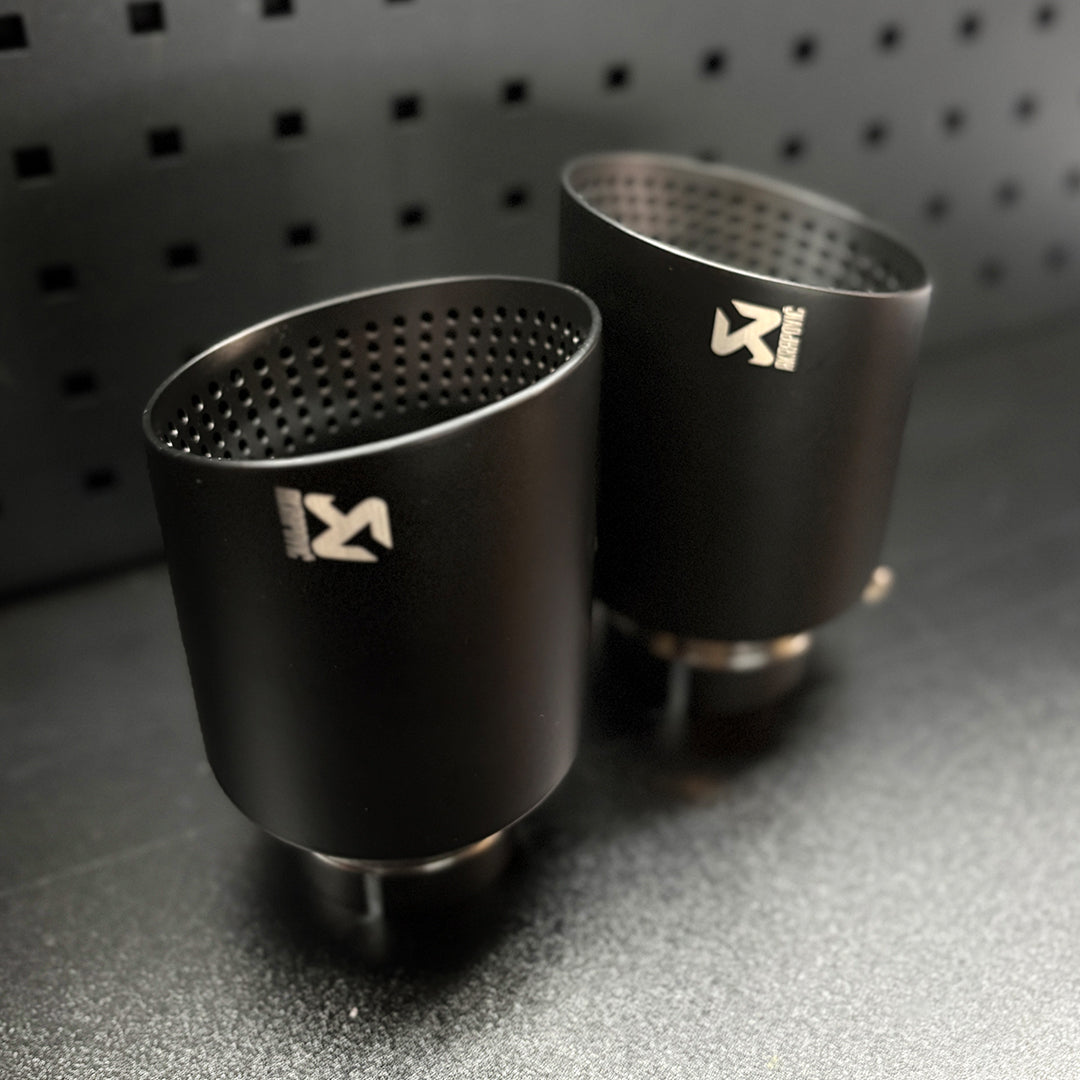Akrapovic Black Exhaust Tips
