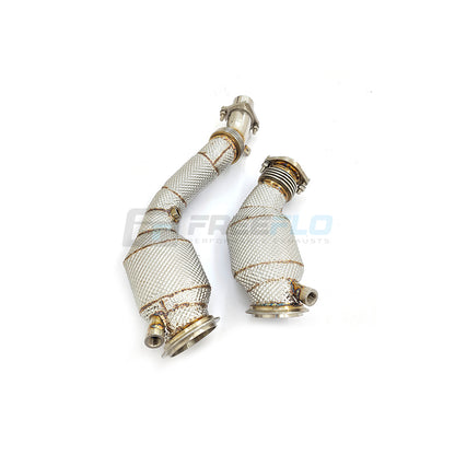 BMW M3 F80 S55 Sports Cat Downpipes Exhaust | FreeFlo HFC