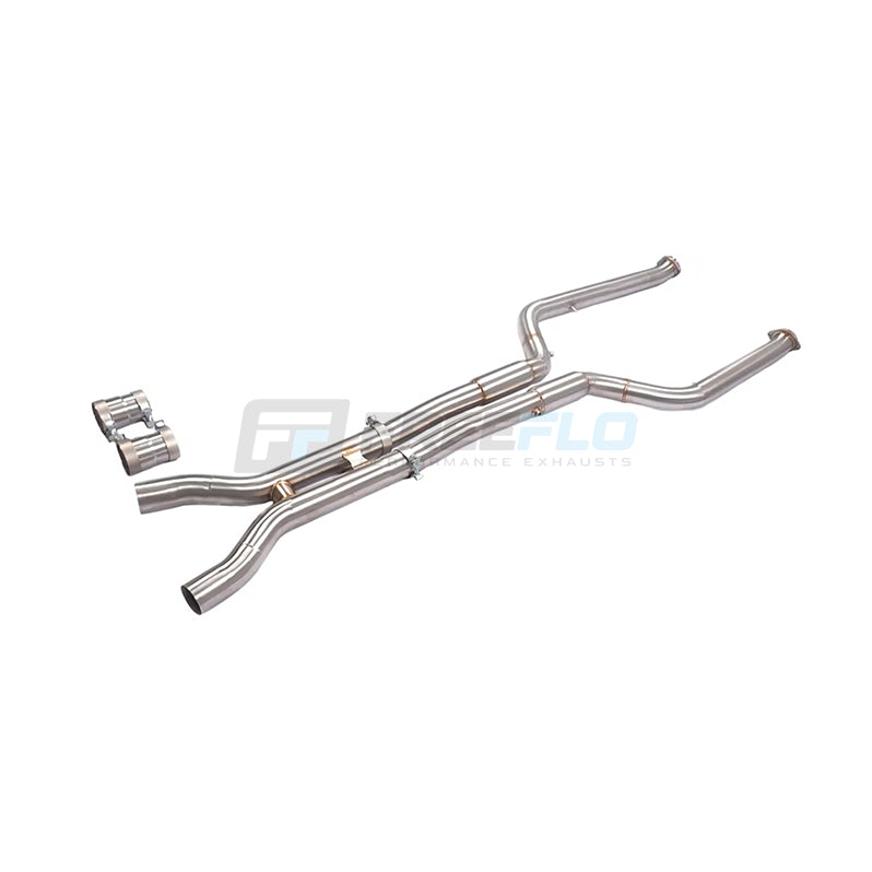 BMW X5M F95 S63 H-Pipe Mid Pipe | FreeFlo HPX