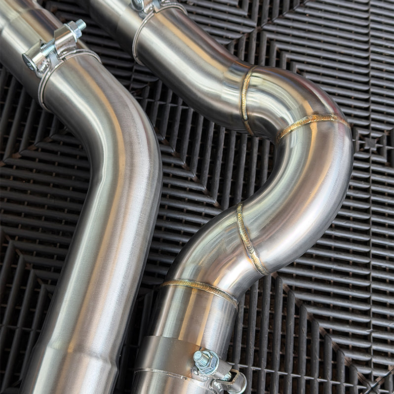 BMW M2 G87 S58 Z-Pipe Mid Pipe Exhaust | FreeFlo XOV