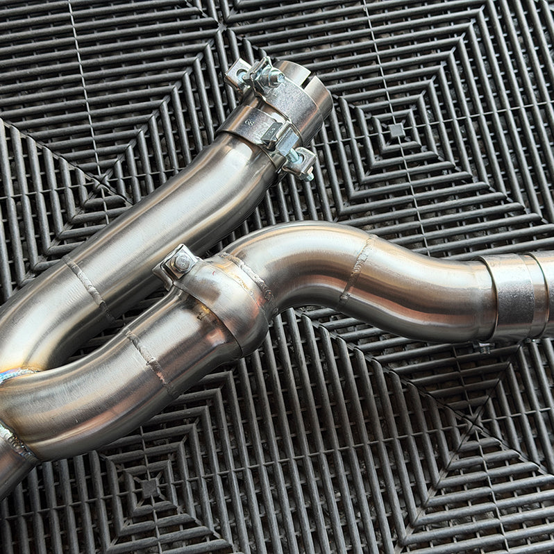 BMW M3 F80 S55 Single Mid Pipe | FreeFlo AGR