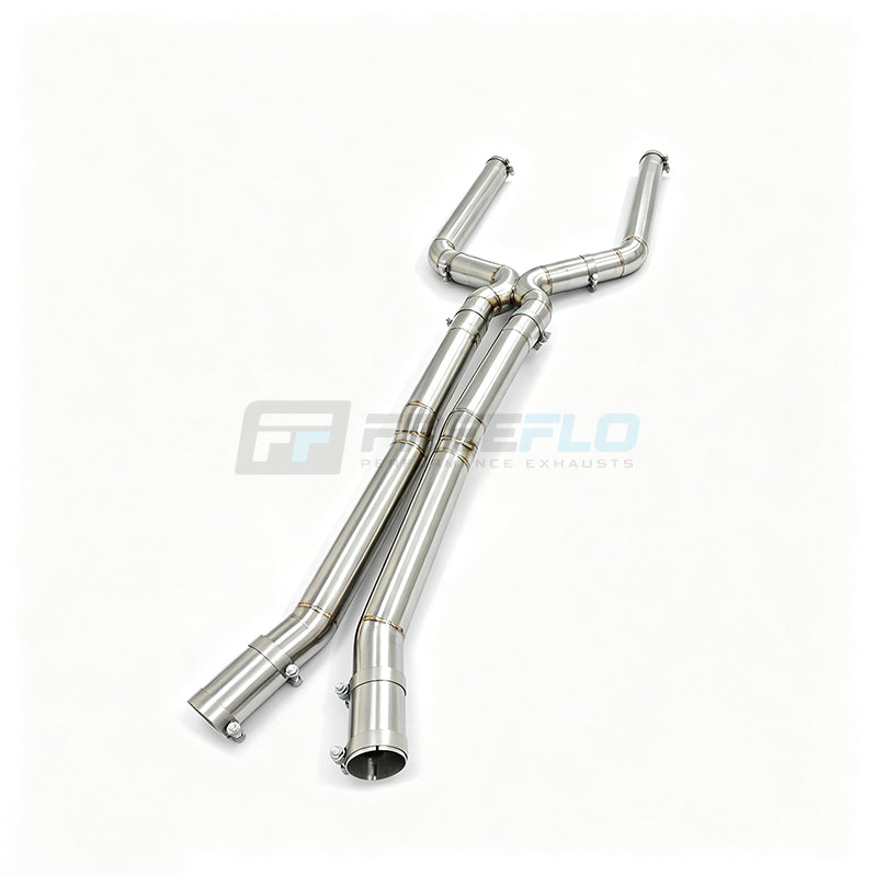 BMW M5 F90 S63 X-Pipe Mid Pipe | FreeFlo XCR