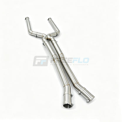 BMW M5 F90 S63 X-Pipe Mid Pipe | FreeFlo XCR