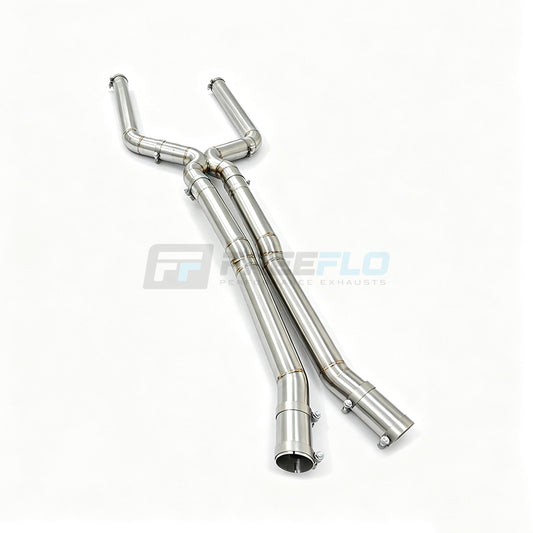 BMW M5 F90 S63 X-Pipe Mid Pipe | FreeFlo XCR