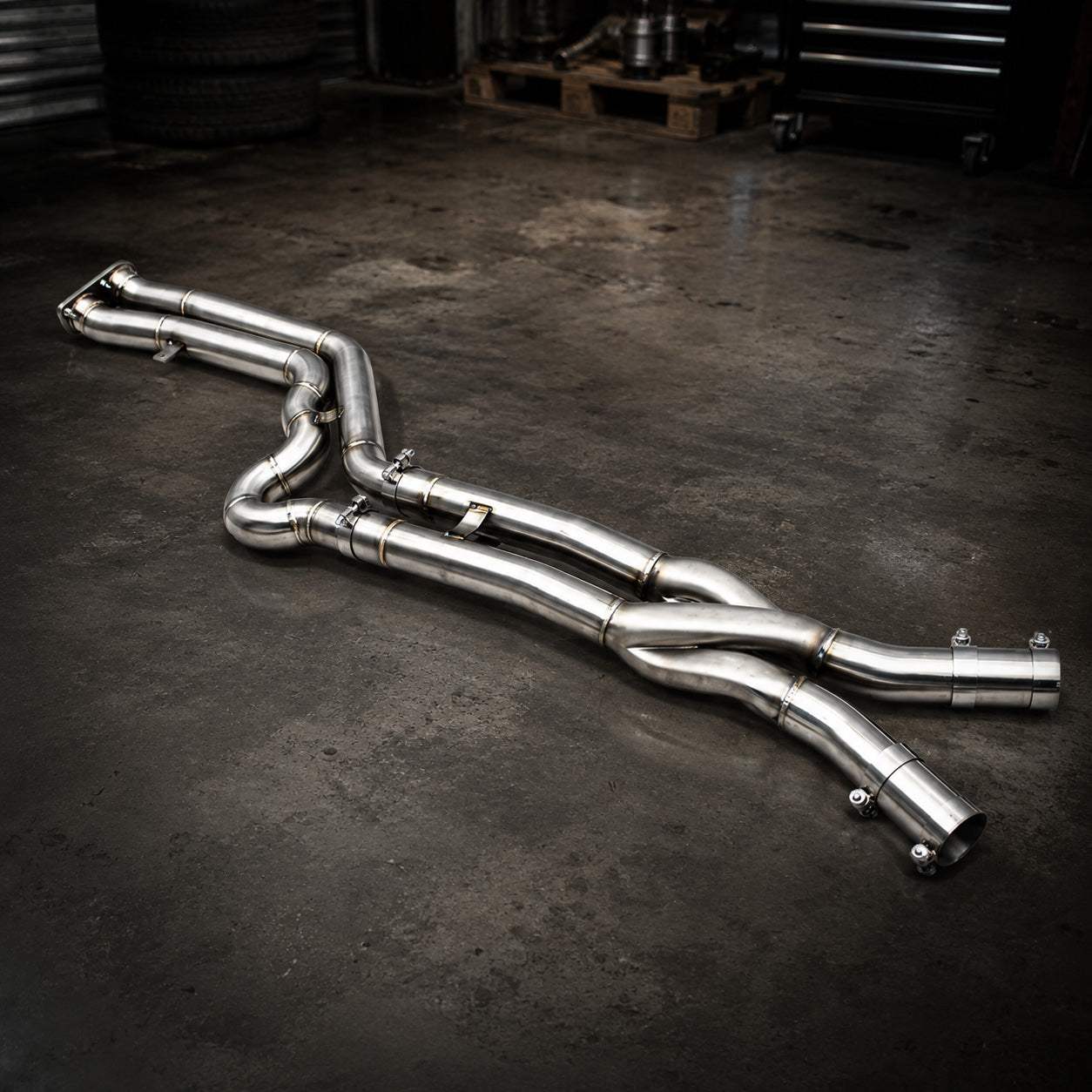 BMW X4M F98 S58 Z-Pipe Mid Pipe | FreeFlo XOV