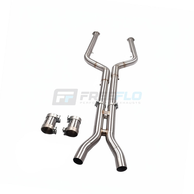 BMW X5M F95 S63 H-Pipe Mid Pipe | FreeFlo HPX