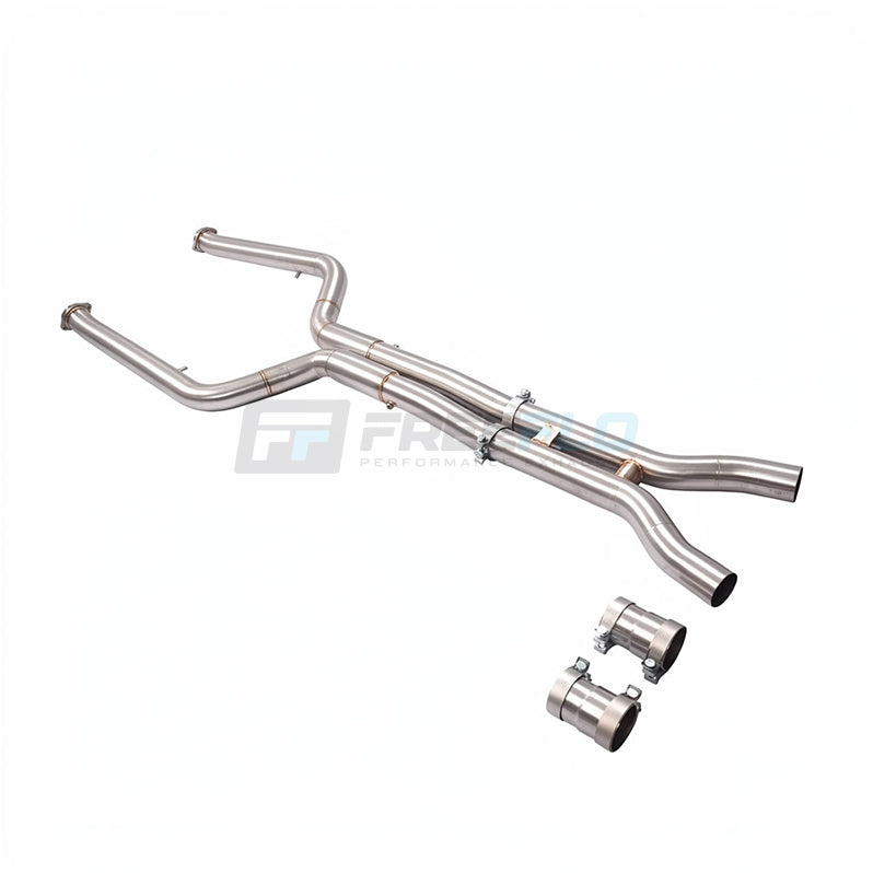 BMW X5M F95 S63 H-Pipe Mid Pipe | FreeFlo HPX