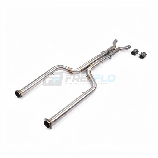 BMW X5M F95 S63 H-Pipe Mid Pipe | FreeFlo HPX